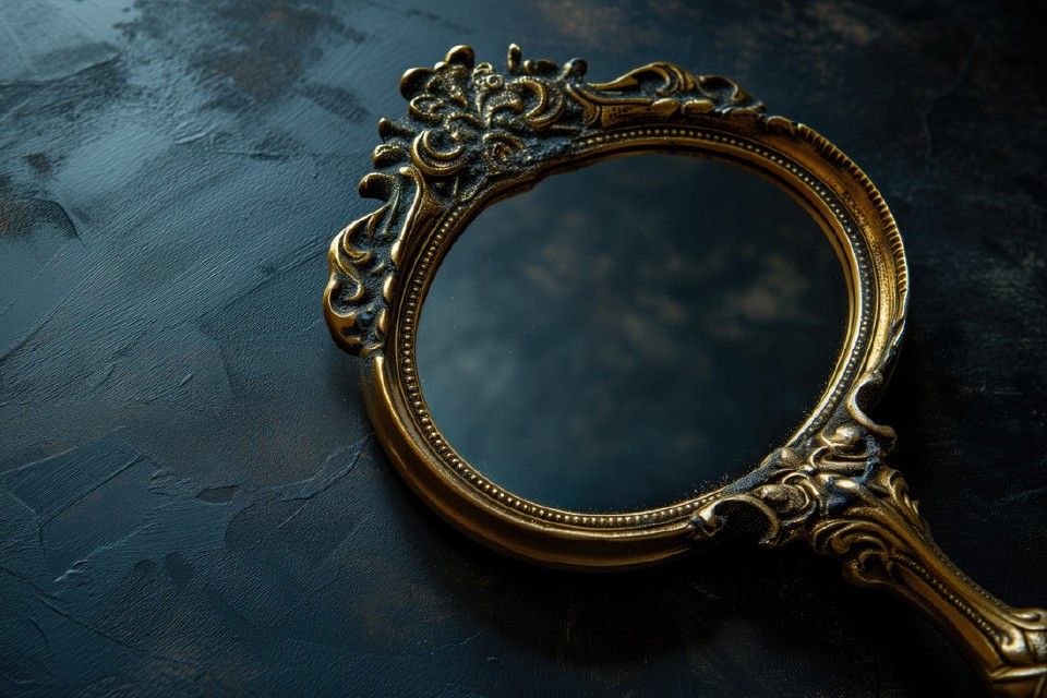 The Reflection in the Mirror!