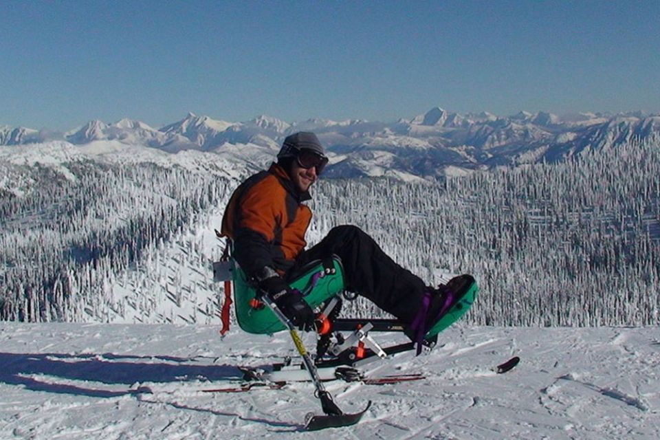 Adaptive Sit Skiing